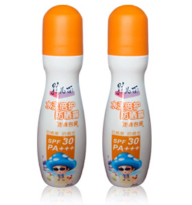 Fa include kids' sunscreen and deodorant with roll-on forms
