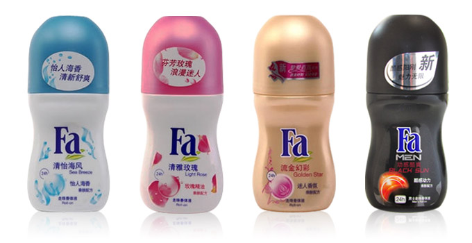 Taixing K.K. Plastic's deodorant roll-on plastic bottle for Fa